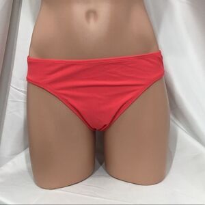 Island Escape Shaper Pant Bikini Bottom in Coral C